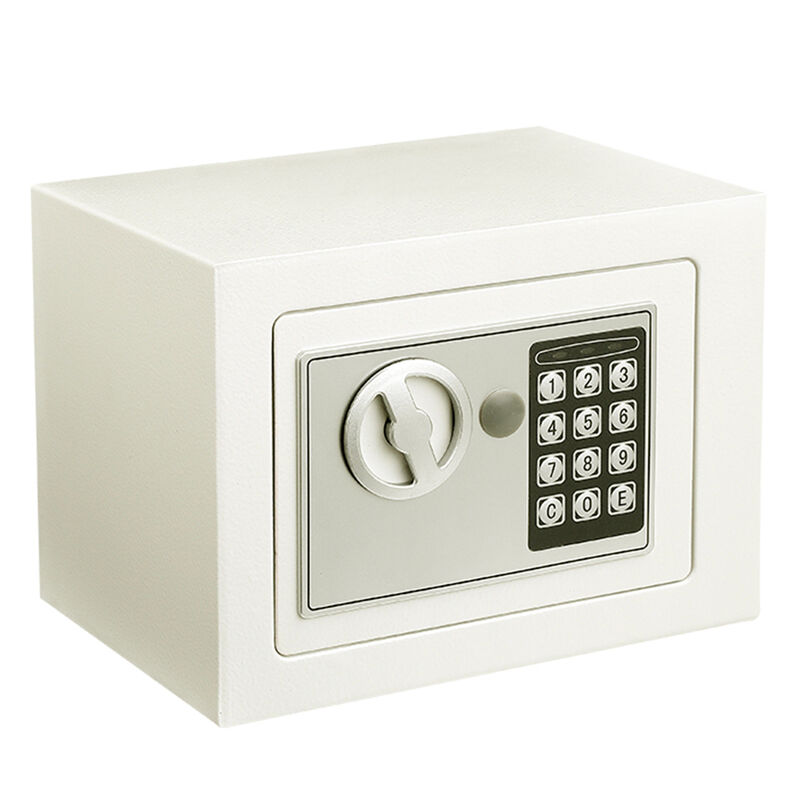 Caja fuerte de seguridad con llave y c&oacute;digo PER... image number null