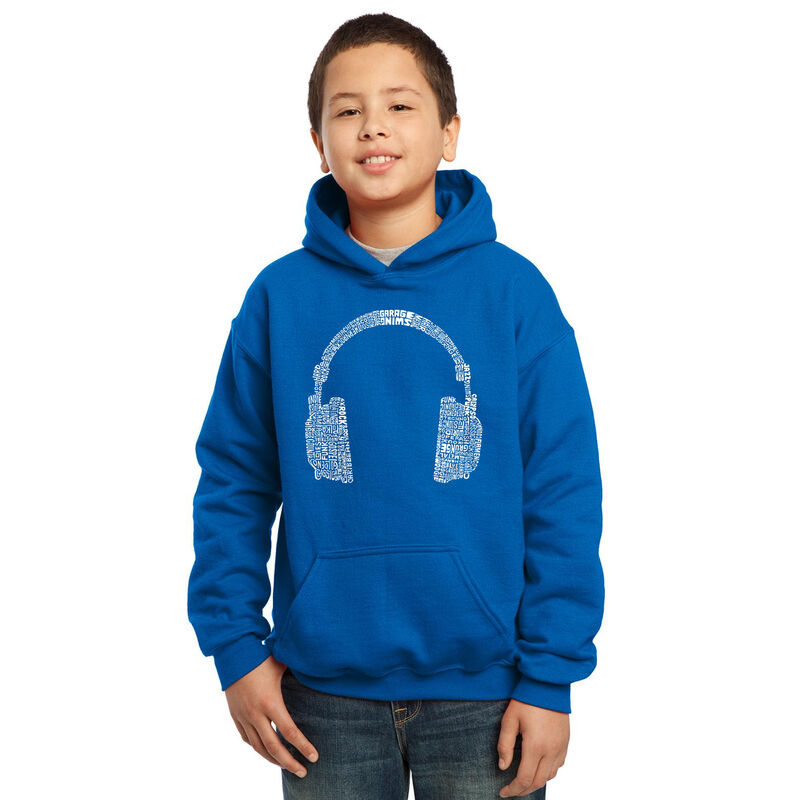 Sudadera Con Capucha Word Art Para Ni&ntilde;o - Aud&iacute;f... image number null