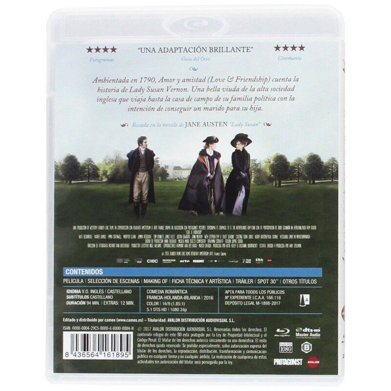Amor y amistad [Blu-ray] image number null