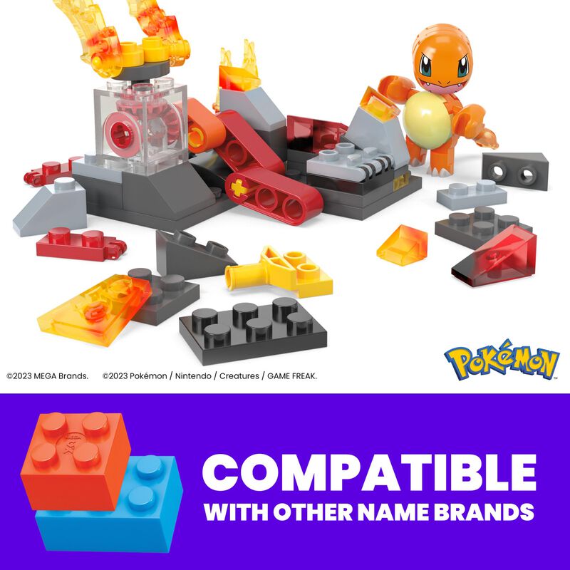 Set De Juguetes De Construcci&oacute;n Mega Pok&eacute;mon Ch... image number null