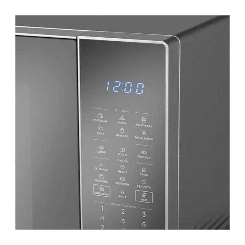 Horno De Microondas Midea 1.1 Pies C&uacute;bicos Gris... image number null