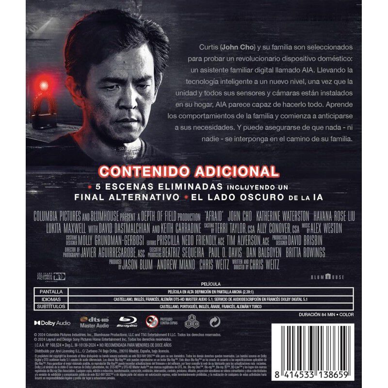 Diab&oacute;lica [Blu-ray] (2024) Afraid image number null