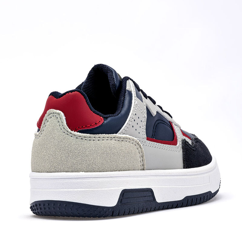 True Extreme tenis para ni&ntilde;o  marino gris cod 1... image number null