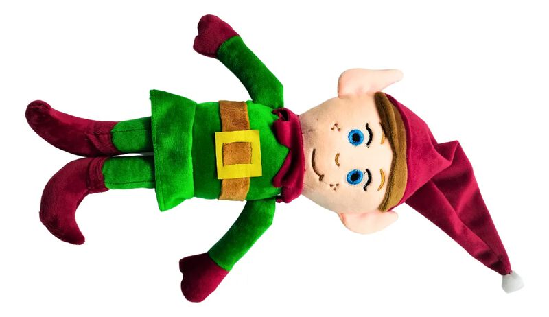 Paquete 2 Duendes Elfo Travieso De Navidad Marc... image number null