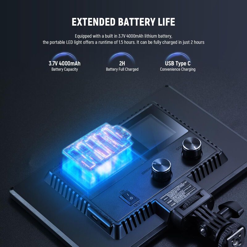 Panel De Luz Led Para V&iacute;deo Neewer Nl-116ai, Re... image number null