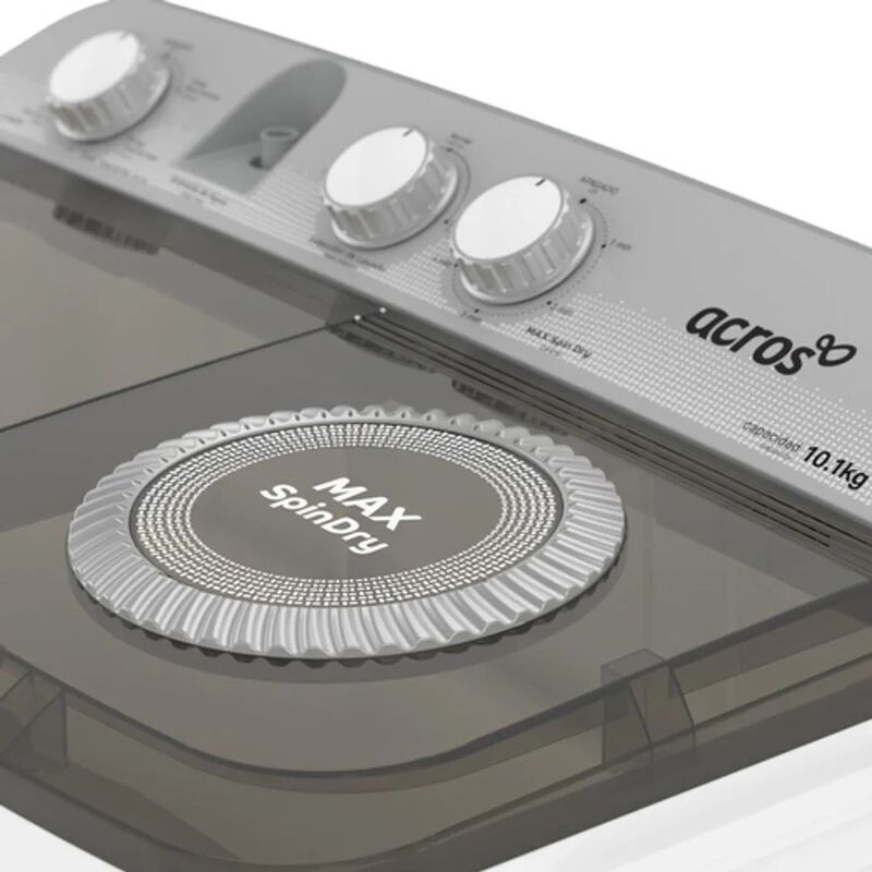 Lavadora Semiautom&aacute;tica Acros Dos tinas MaxSpin... image number null