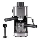 Cafetera Espresso 4 Tazas 800w Compacta 3.5 Bar Negra Daewoo