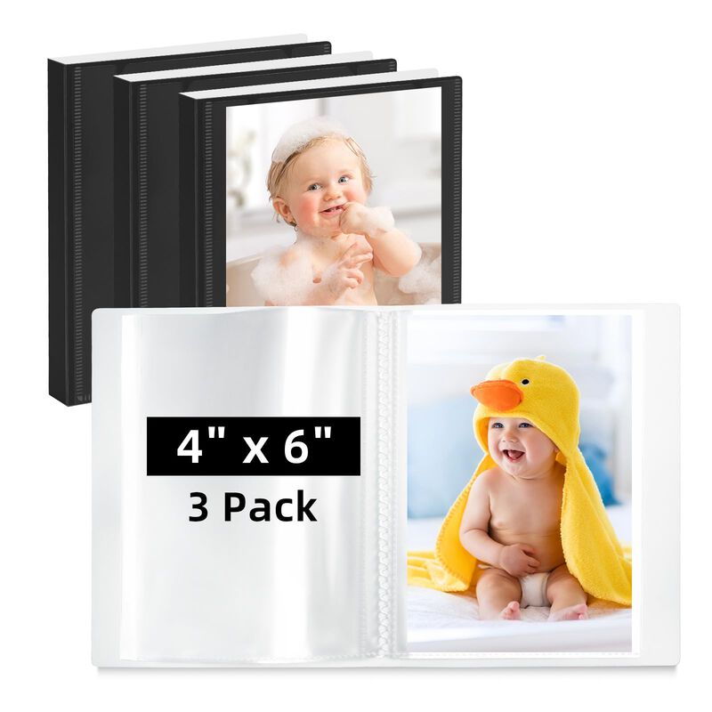 &Aacute;lbum De Fotos Vienrose 4x6, Pack De 3, Capacid... image number null
