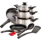 BATERIA COCINA TRAMONTINA 32300348 10 PZS ACERO INOX