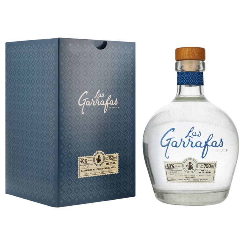 Mezcal Las Garrafas Mono Azul Joven - 750 ml image number null