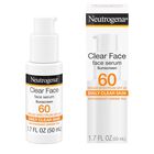 Crema Solar Neutrogena Clear Face Serum Spf 60 50 Ml