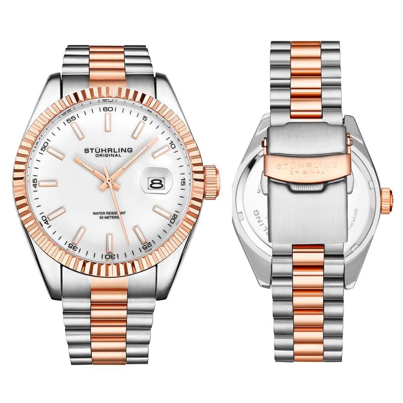Set de relojes Stührling para pareja modelo 393... image number null