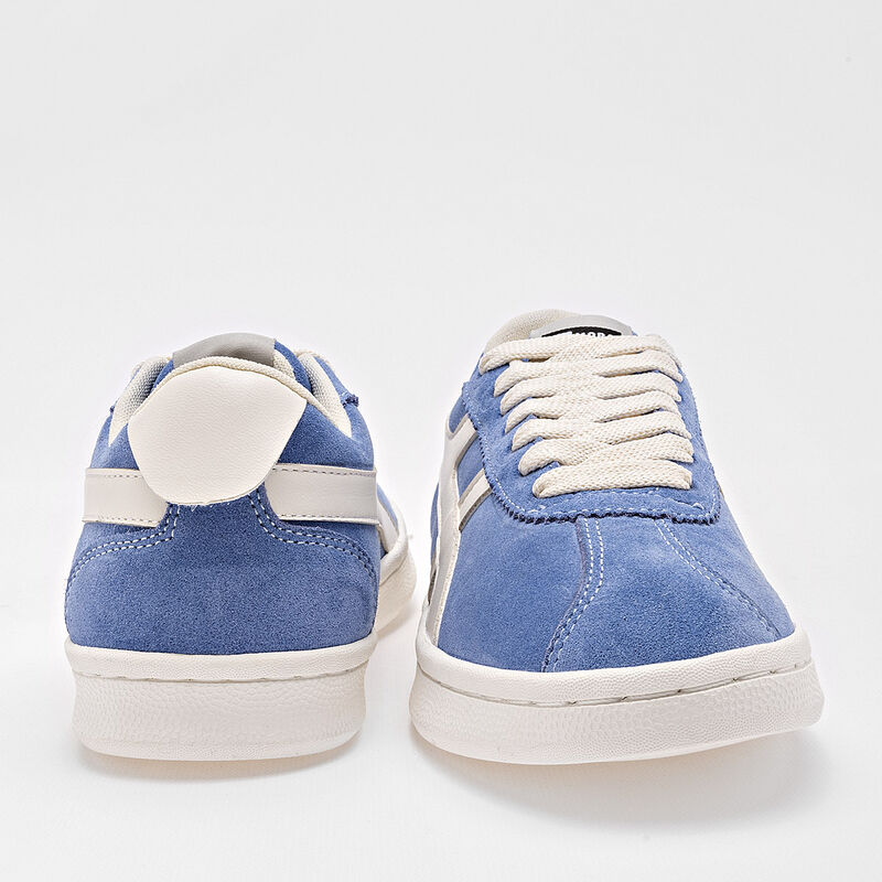 Mora Urban Tenis urbano para mujer azul blanco image number null