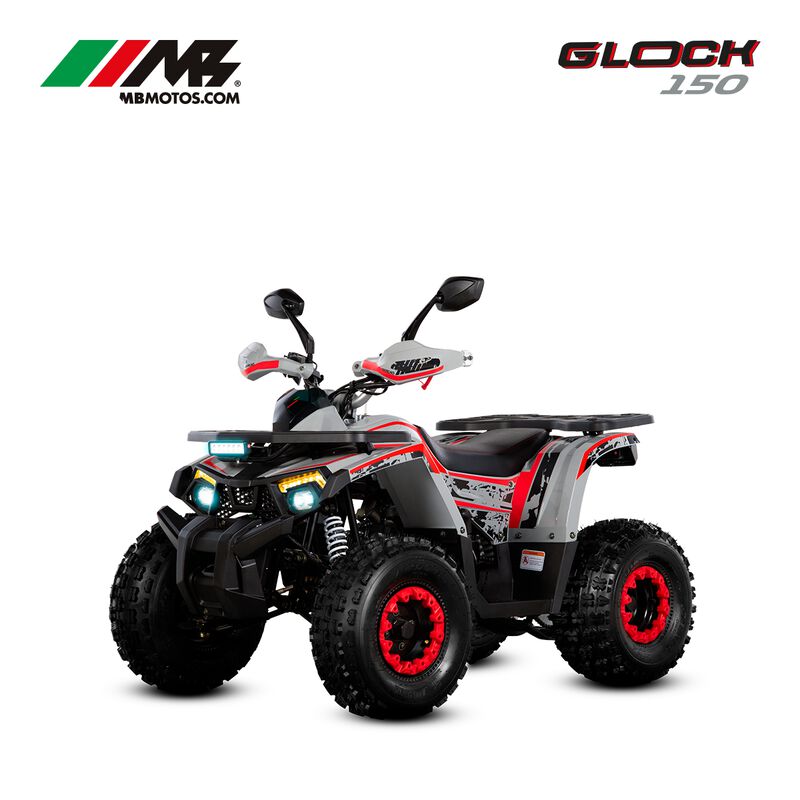 Cuatrimoto Mb Motos Glock 150 Gris image number null