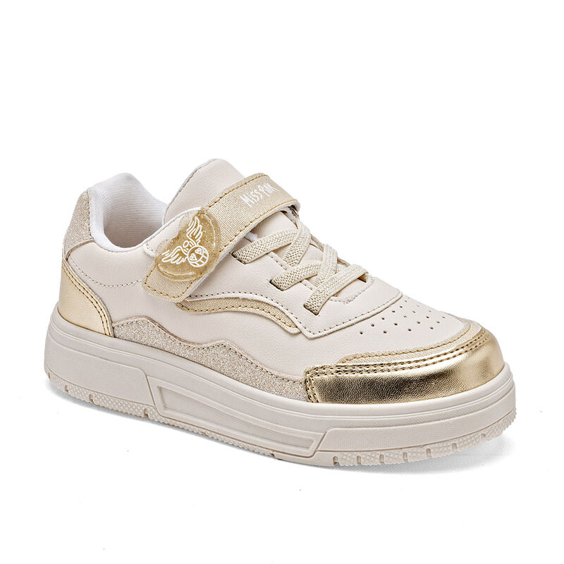 Miss Pink Tenis urbano para ni&ntilde;a blanco dorado image number null