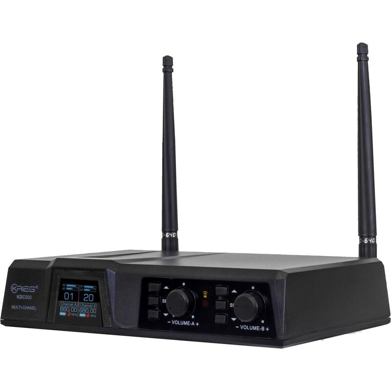 Krieg KDC 500 Sistema de Microfon&iacute;a Inal&aacute;mbrico... image number null