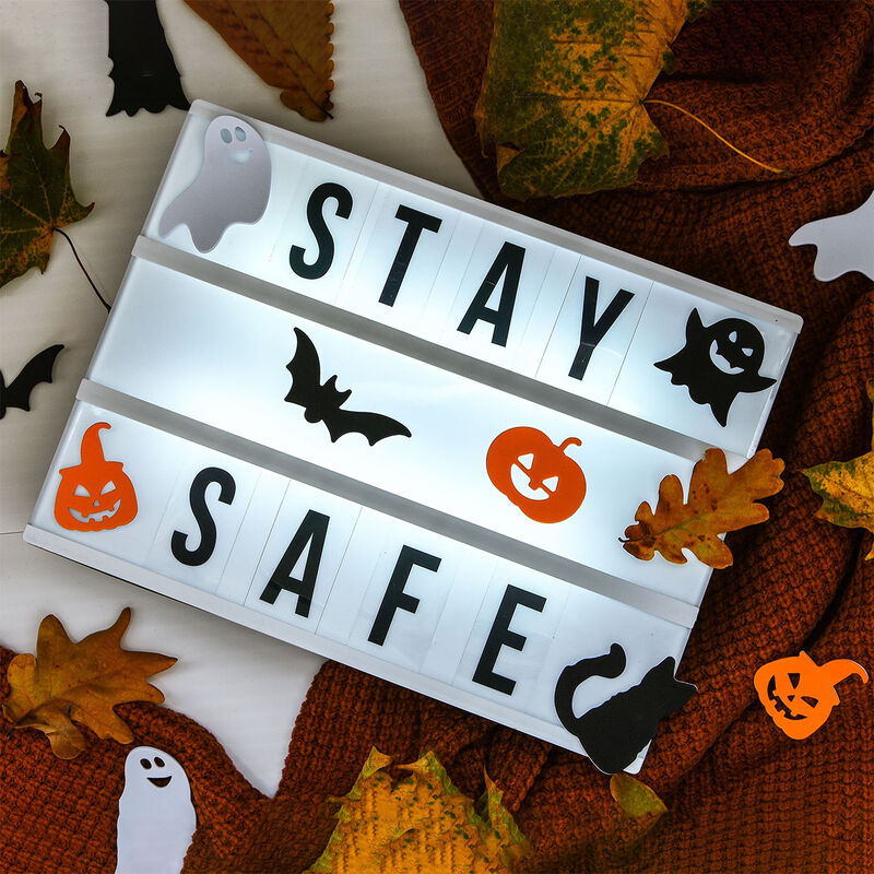 Caja Con Luz Decorativa para Halloween image number null