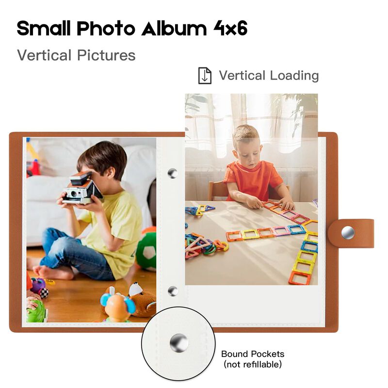 &Aacute;lbum De Fotos Ruibytree Pack De 2, 4x6, 104 Fo... image number null