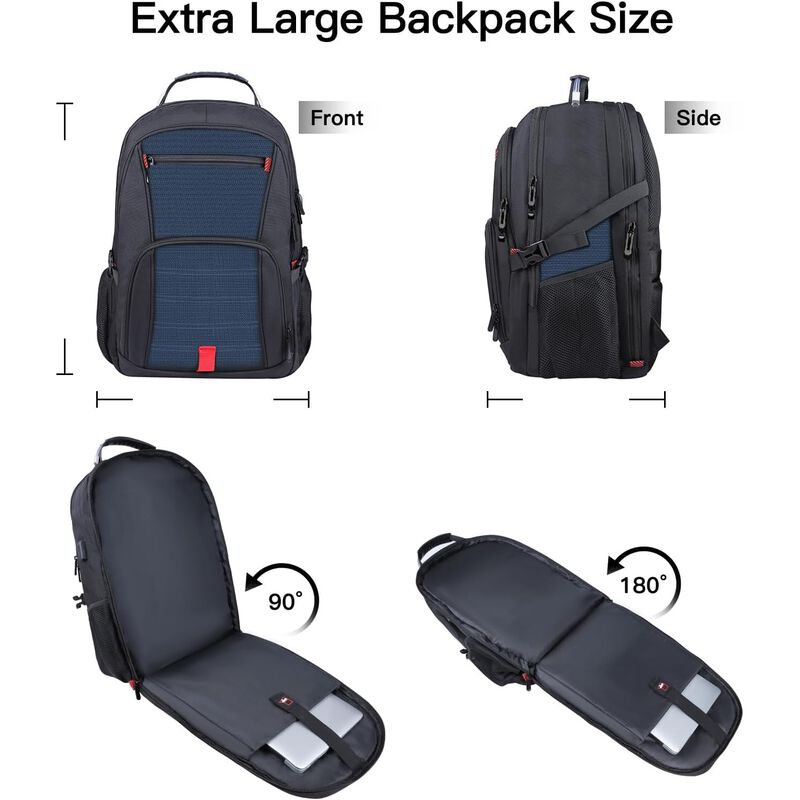 Mochila Anterk 17.3" para Laptop, Resistente al... image number null