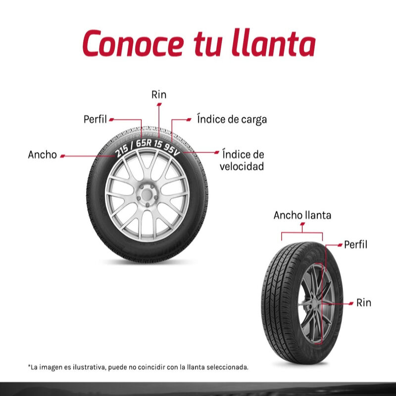 Llanta 215/60R17 96H 4PR  Arivo Traverso ARV H/... image number null