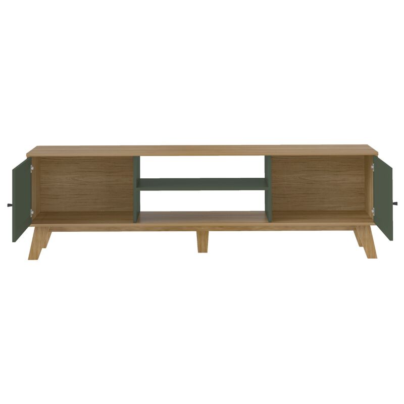 Mueble para TV Bertolini Charlotte Roble Verde image number null