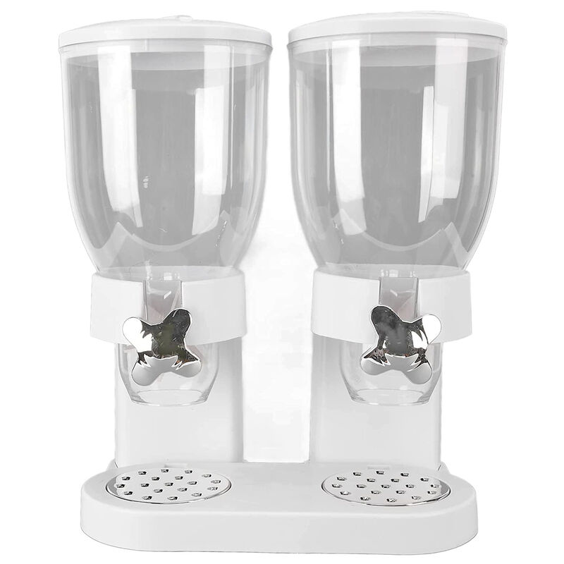 Dispensador De Cereal Doble Aquila Blanco image number null