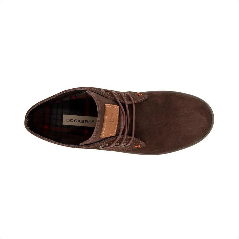 Botin De Piel Dockers&reg; Hombre D223511 Choco image number null