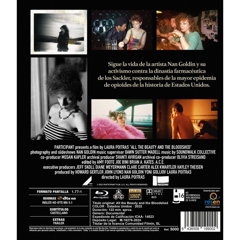 La Belleza Y El Dolor [blu-ray] (2022) Toda La ... image number null