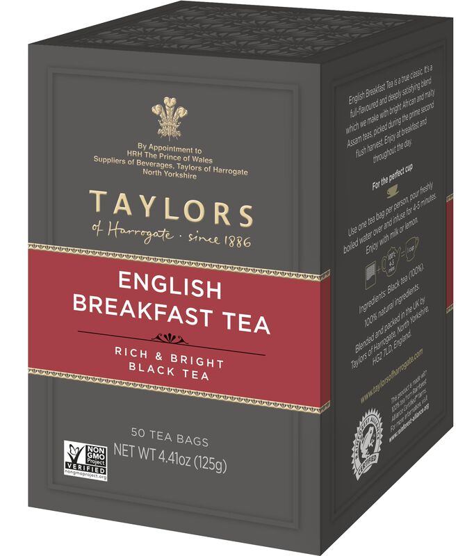Desayuno Ingl&eacute;s Tea Taylors Of Harrogate, 50 Bo... image number null