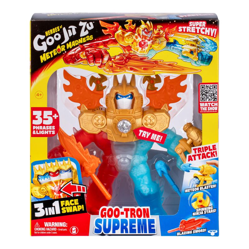 Figura De Acci&oacute;n Heroes Of Goo Jit Zu Goo-tron ... image number null