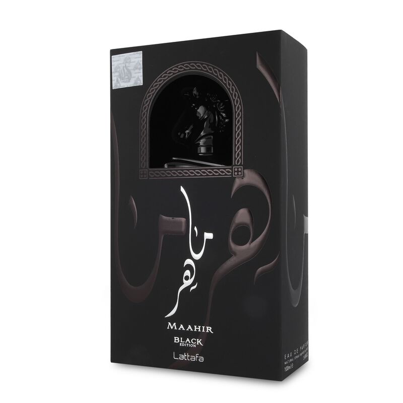Lattafa Maahir Black Edition 100Ml Edp Spray image number null