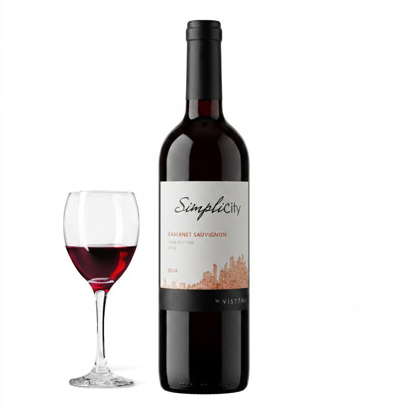 Vino Tinto Vi&ntilde;a Vistamar Simplicity Cabernet Sa... image number null