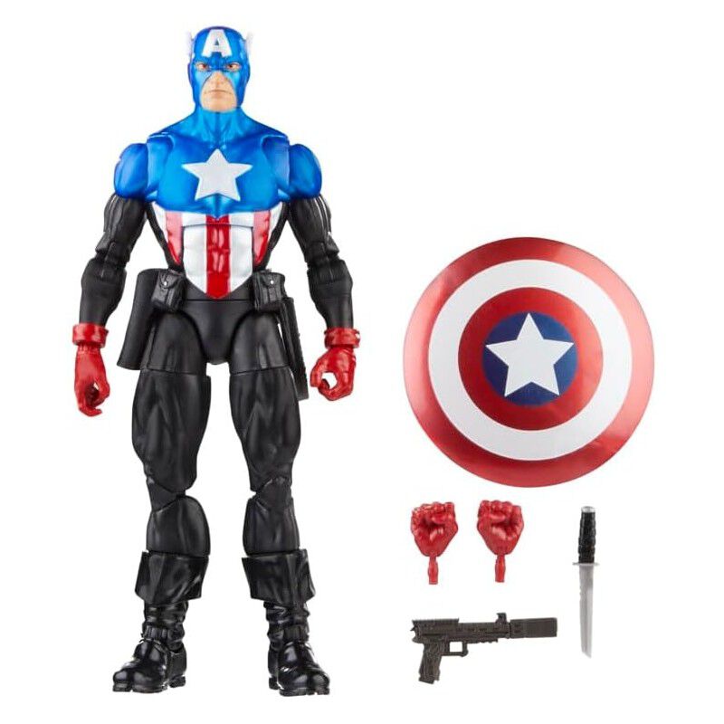 Figura Capit&aacute;n Am&eacute;rica Bucky Barnes Avengers Ma... image number null