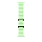 Correa Apple Ocean Titanio Negro Caja 49mm Verde Neon