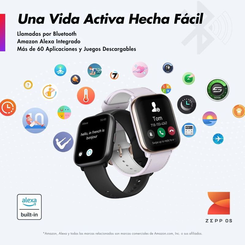 Smartwatch Amazfit Active Petal Pink image number null