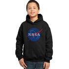 Sudadera Con Capucha Word Art Para Ni&ntilde;o - Las Misiones M&aacute;s Importantes de la NASA - Negro