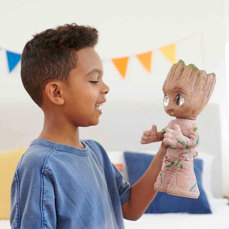 Figura De Peluche Mattel Marvel Groot Groovin' ... image number null