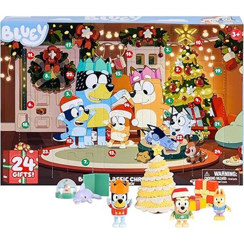 Calendario De Adviento Bluey&acute;s Classic Christma... image number null