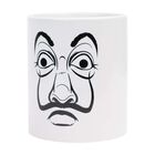 Taza Nombres Personajes La Casa De Papel Cer&aacute;mica 350 mls