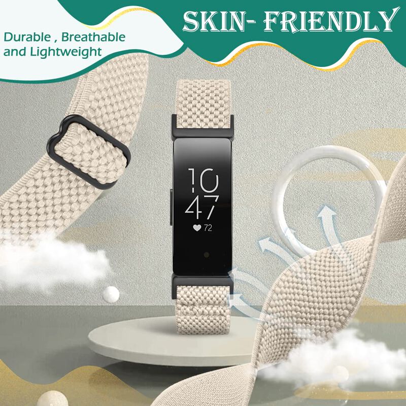 Correa Huamanlou Ajustable de Nylon para Fitbit... image number null