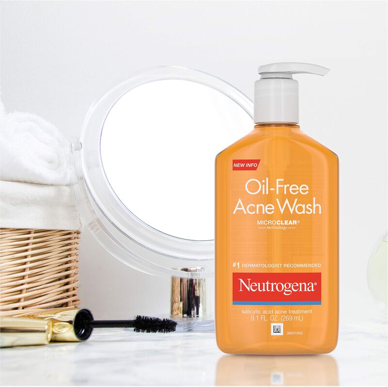 Limpiador Facial Neutrogena Sin Aceite Con &Aacute;cid... image number null
