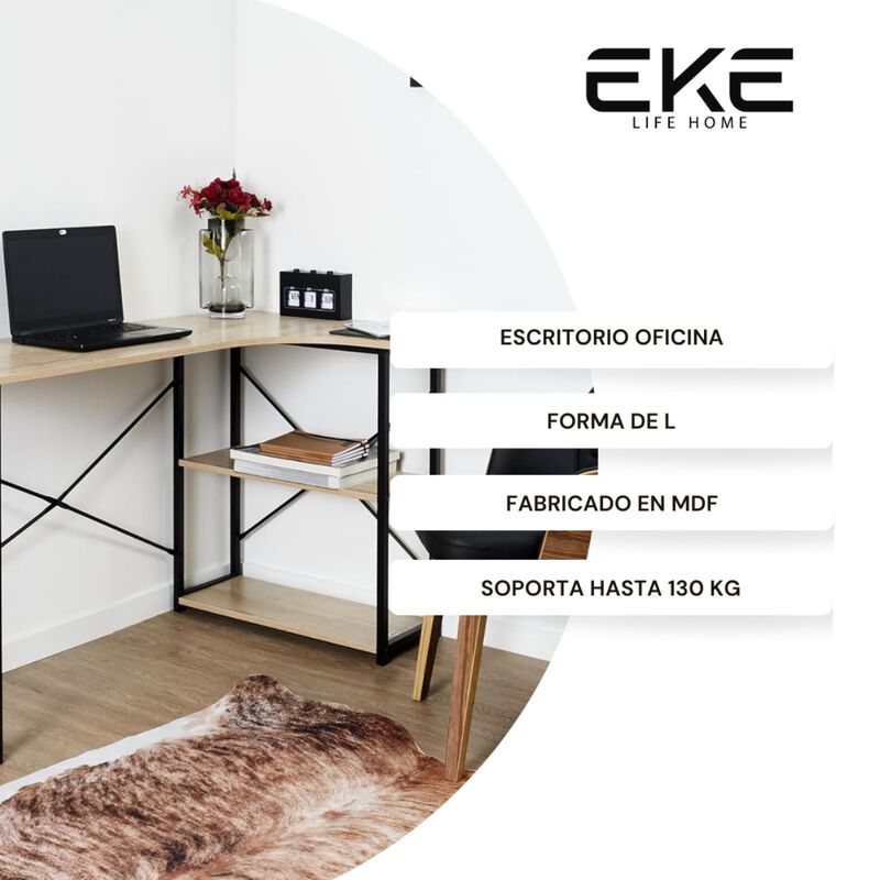 Escritorio Eke Life Home Eke-22 Para Home Offic... image number null