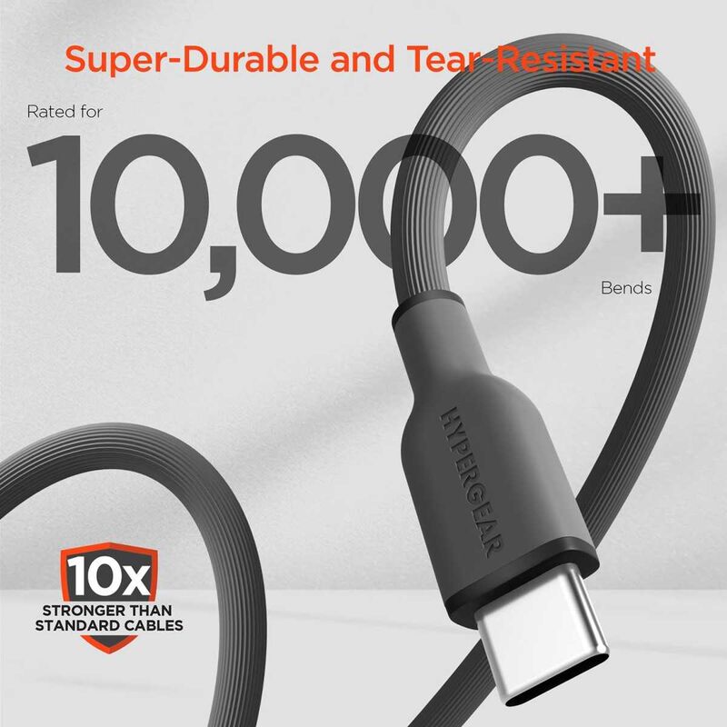 Cable Datos Hypergear Usb-c A Usb-c 60w Gris So... image number null
