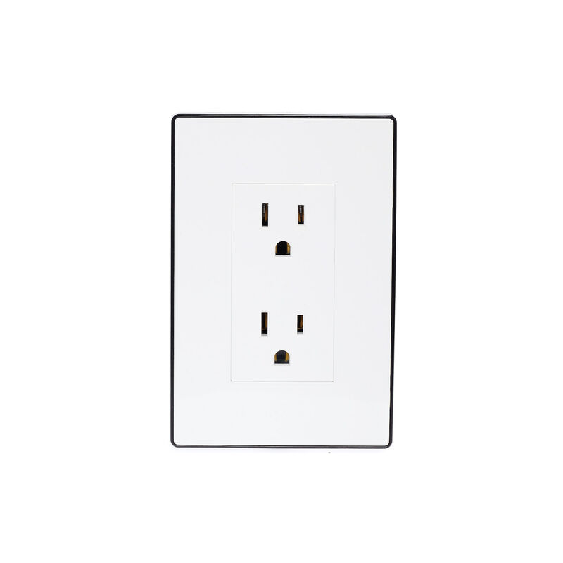 10 Pack Contacto Doble duplex Color Blanco con ... image number null