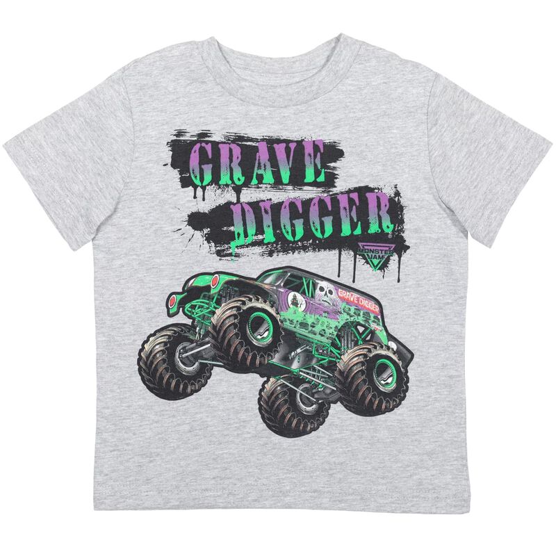 Camiseta Monster Jam El Toro Loco Grave Digger ... image number null