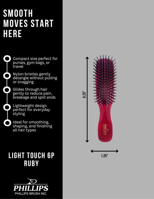 Cepillo De Pelo Phillips Brush Ruby Light Touch... image number null