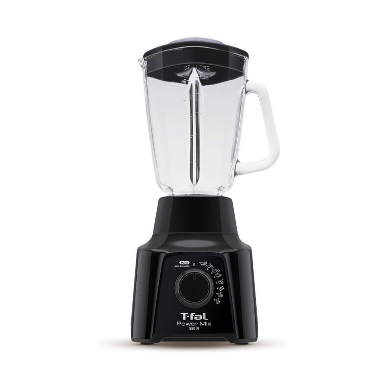 Licuadora 8 Vel + Pulso Vaso Vidrio Negro T-fal... image number null