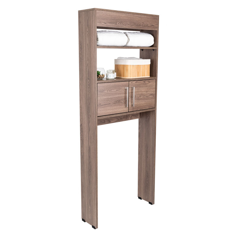 Gabinete De Ba&ntilde;o Oporto Nogal Virtual Muebles image number null