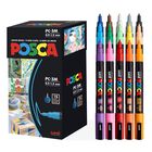 Paint Markers Posca, Juego De 15 Rotuladores Acr&iacute;licos Finos De 3 M