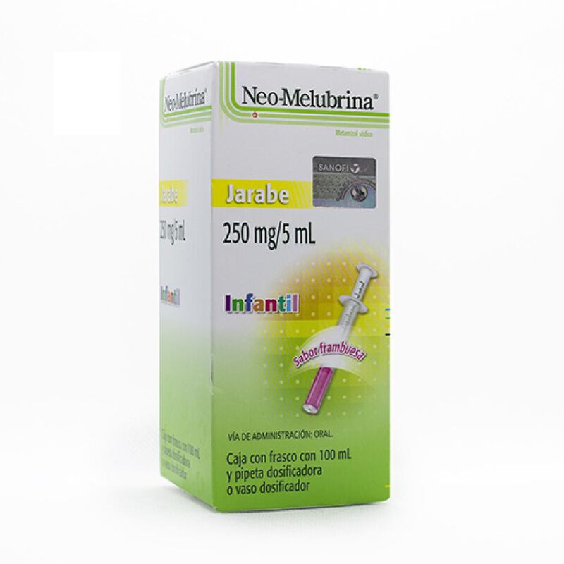 Neo-melubrina 250 Mg/5 Ml 100 Mililitro image number null